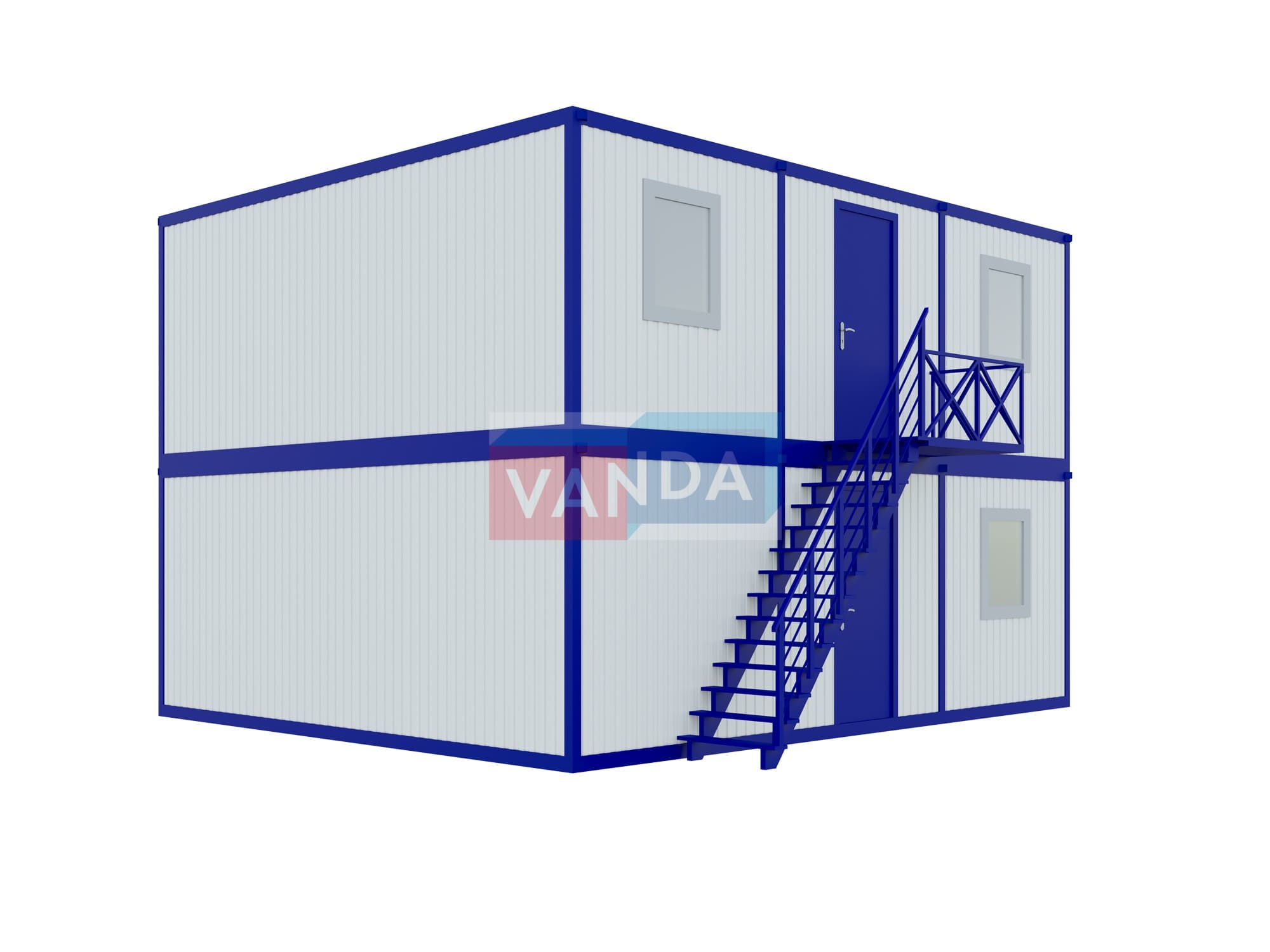 Проект офисного здания 6.0x7,2 ЛДСП